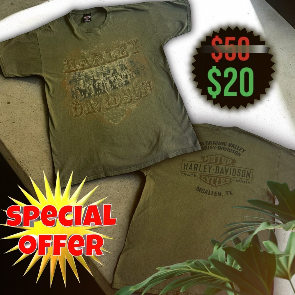 🏍️ Harley-Davidson T-shirt – Special Offer!